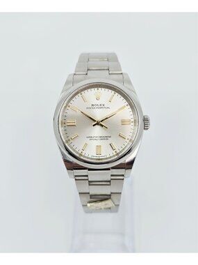 Rolex 126000 Oyster Perpetual 36mm Dominos Pizza Mens Watch in Silver Steel 2020